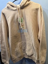 Jimmy Buffett Coral Reefer Band Hoodie Mens XL Beige Cheeseburger Independent