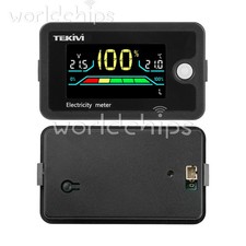 DC 8-100V LCD Digital Voltage Tester Battery Capacity Percentage Indicator Meter