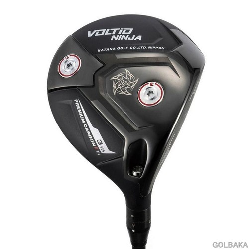 KATANA Voltio NINJA Premiam FairwayWood 3W RH TOUR AD VG-02F Graphite Flex S New