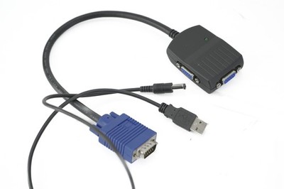 StarTech ST122LE 2 Port VGA Splitter USB New