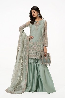green emerald velvet dress Luxury Embroidered Mint Green Net Bridal Lehenga Dress  Best Price Online  in Pakistan