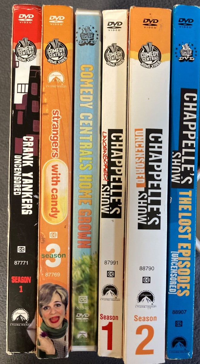 COMEDY CENTRAL 11 DVD LOT - 3 SERIES CRANK YANKERS/CHAPPELLE