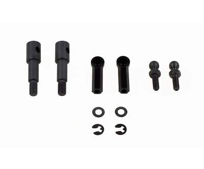 Carson 500907091/C907091 High Precision Steel Truck Wheel Axle (2 Stk.) (Tamiya)