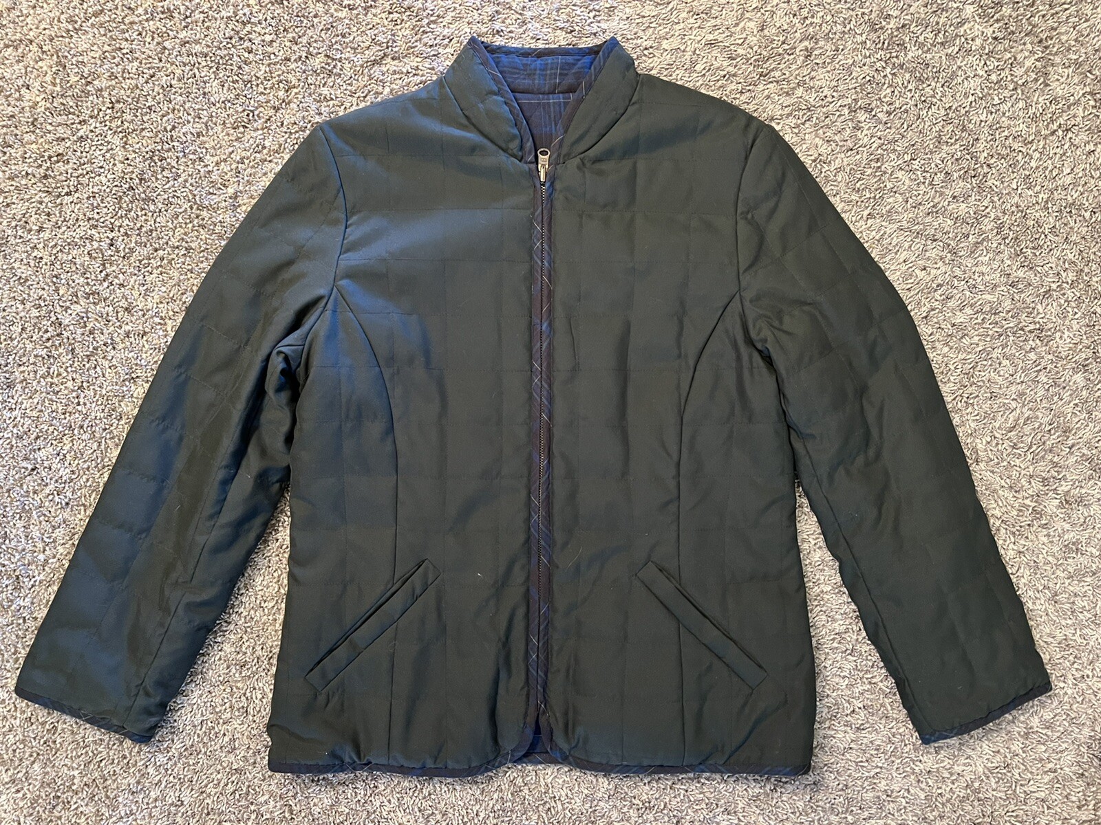 Pendleton Reversible Jacket w/ Matching Green Blu… - image 3