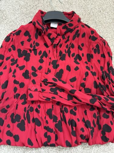 ASOS Maternity Animal Print Shirt. UK 14