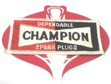 CHAMPION Spark Plugs Dependable Embroidered PATCH 
