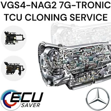 🔥 MERCEDES BENZ FBS4 VGS4-NAG2 7G-TRONIC 722.9 TCU MAIL IN CLONING SERVICE 🔥