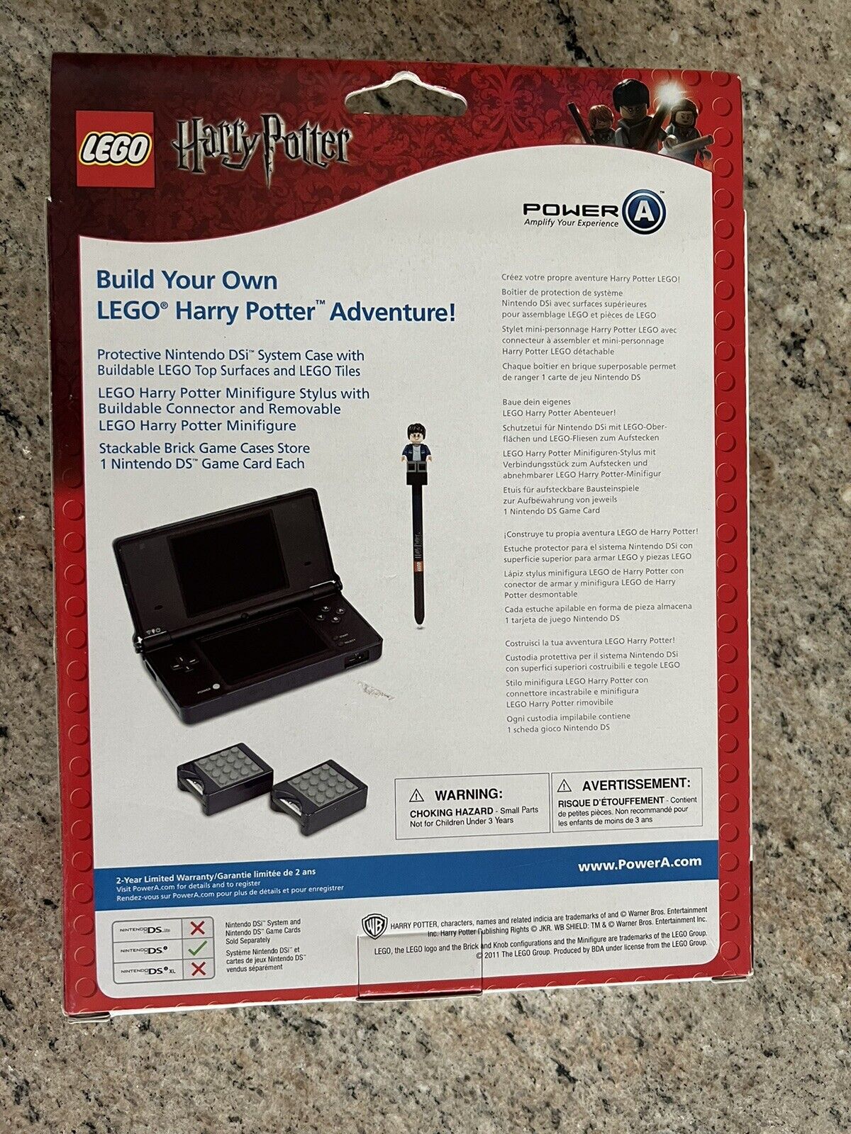 LEGO Harry Potter: Years 1-4 Nintendo DS Game, Stylus & Mini Figure New  Sealed