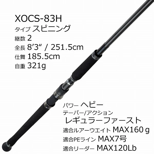 Abu Garcia SaltyStage KR-X Prototipo Offshore Casting XOCS-83H Varilla giratoria Foto 2 de 4