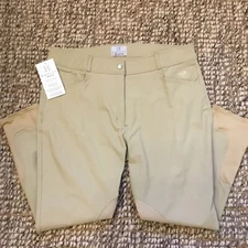 *BNWT* HADLEY by SMARTPAK WOMEN'S KNEE PATCH RIDING BREECH 38R TAN / BEIGE_$130