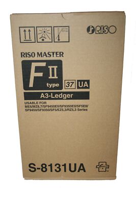 2 Genuine Riso S-8131 Masters, Old Risograph Part # Was S-4363. MZ RZ 790 S8131