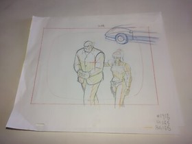 Robocop animation cel production used. Nes Nintendo