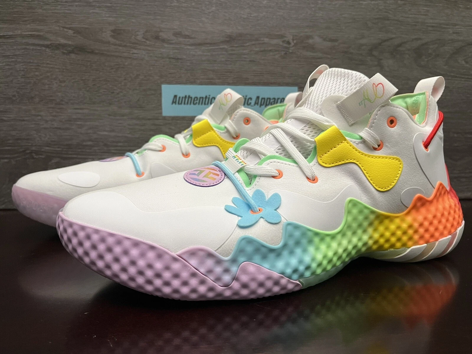 Adidas SM Harden Vol. 6 Pastel Basketball Shoes Men's Size 14 HQ1271 UNRELEASED