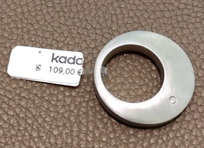 KADO Damen Ring und Anhänger Edelstahl 1 Swarovski-Kristall seidenmatt Größe 56 - Bild 1 von 2