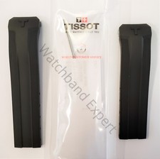 Original Tissot T-Touch Expert SOLAR T091420A Black Rubber Watch Band Strap