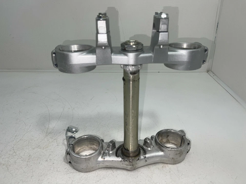 Kawasaki KX125 2000 99-02 triple árbol horquilla abrazadera puente vástago de dirección horquilla Foto 4 de 4