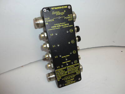 Turck CDN-IOM-44-0010 8 port DeviceNet 4 input 4 output module | eBay