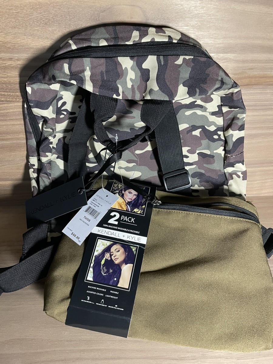 Kendall & Kylie 2 pack backpacks, new with tags, packable Kendall + Kylie 2 Pack Purple Tie Dye Backpack New with Tags  main image 2