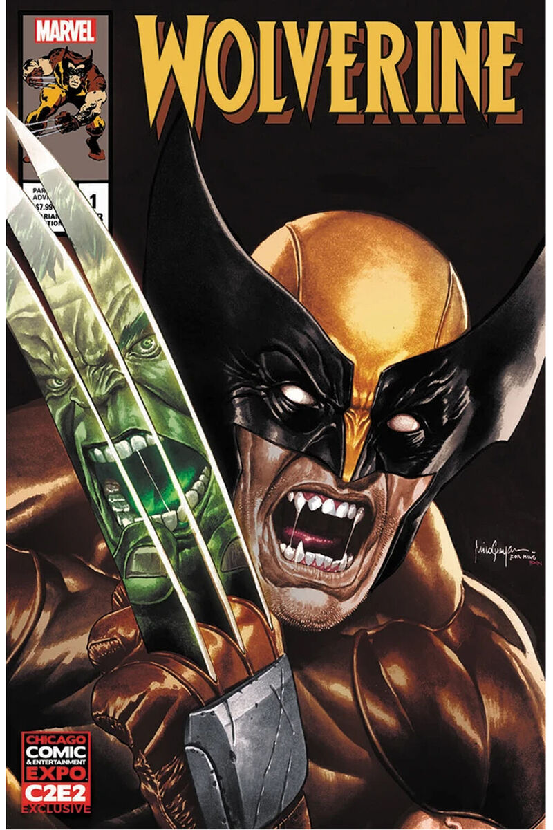WOLVERINE #1 (MICO SUAYAN C2E2 EXCLUSIVE HULK #340 HOMAGE WOLVERINE #1 (MICO SUAYAN C2E2 EXCLUSIVE HULK #340 HOMAGE