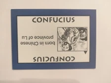 PERSPECTIVE Time Line Game 1992 card used CONFUCIUS World History free shipping