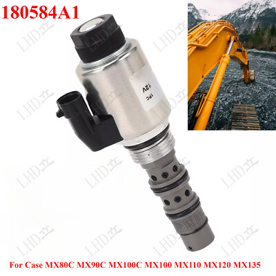 12V 180584A1 Solenoid Valve For Case MX80C MX90C MX100C MX100 MX110 MX120 MX135/