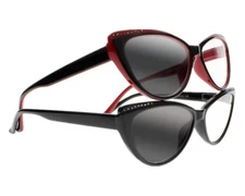 Bifocal Transition Photochromic Women Cat Eye Rhinestones UV400 Reading Glasses