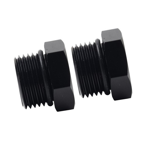 Aluminum 10AN AN10 Block off Cap ORB Plug Male fitting Adapters W/O-Rings 2Pcs - Picture 7 of 11