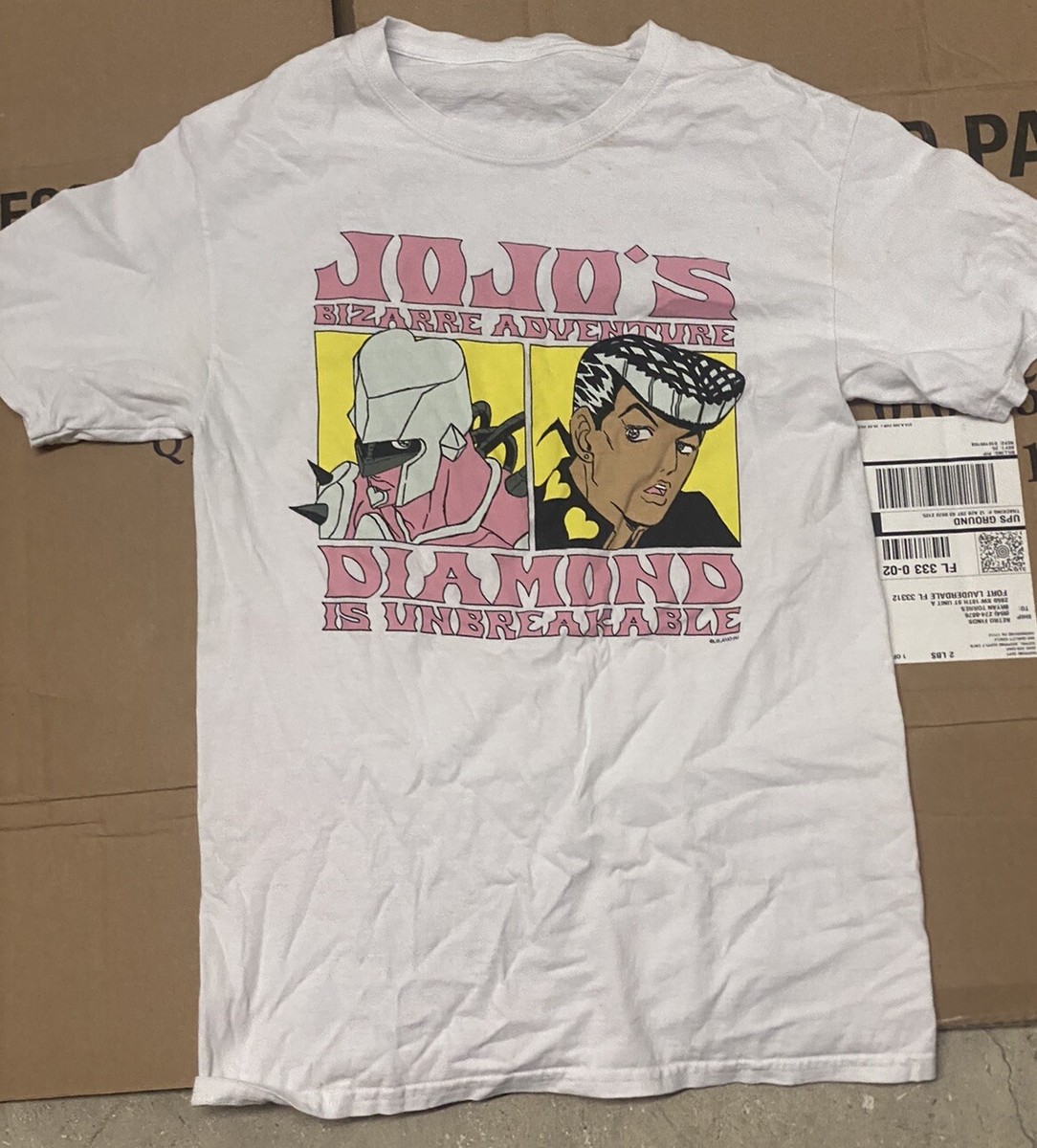 【ZELENA】jojo tee JOJO's Bizarre Adventure Men's Short Sleeve Graphic Tee