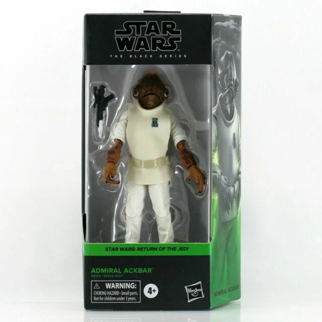 Figura de acción Hasbro el Almirante Ackbar figuras de acción y accesorios