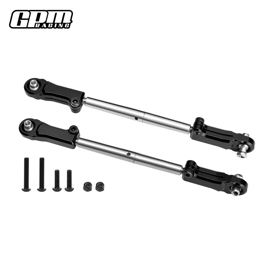 GPM Alloy+SST Adjustable Front Steering Tie Rod ARRMA 1/5 Kraton Outcast 8S EXB - Image 2 of 4