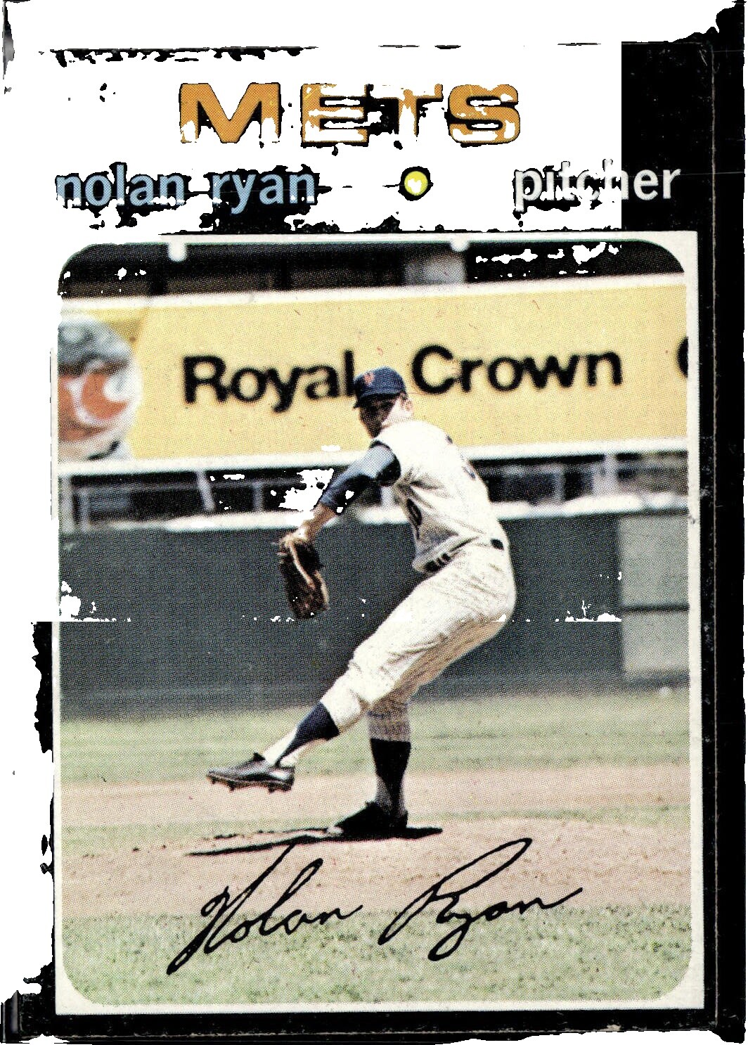 超貴重 状態良好 1971 Topps 513 Nolan Ryan MLB 1971 Topps - Nolan 