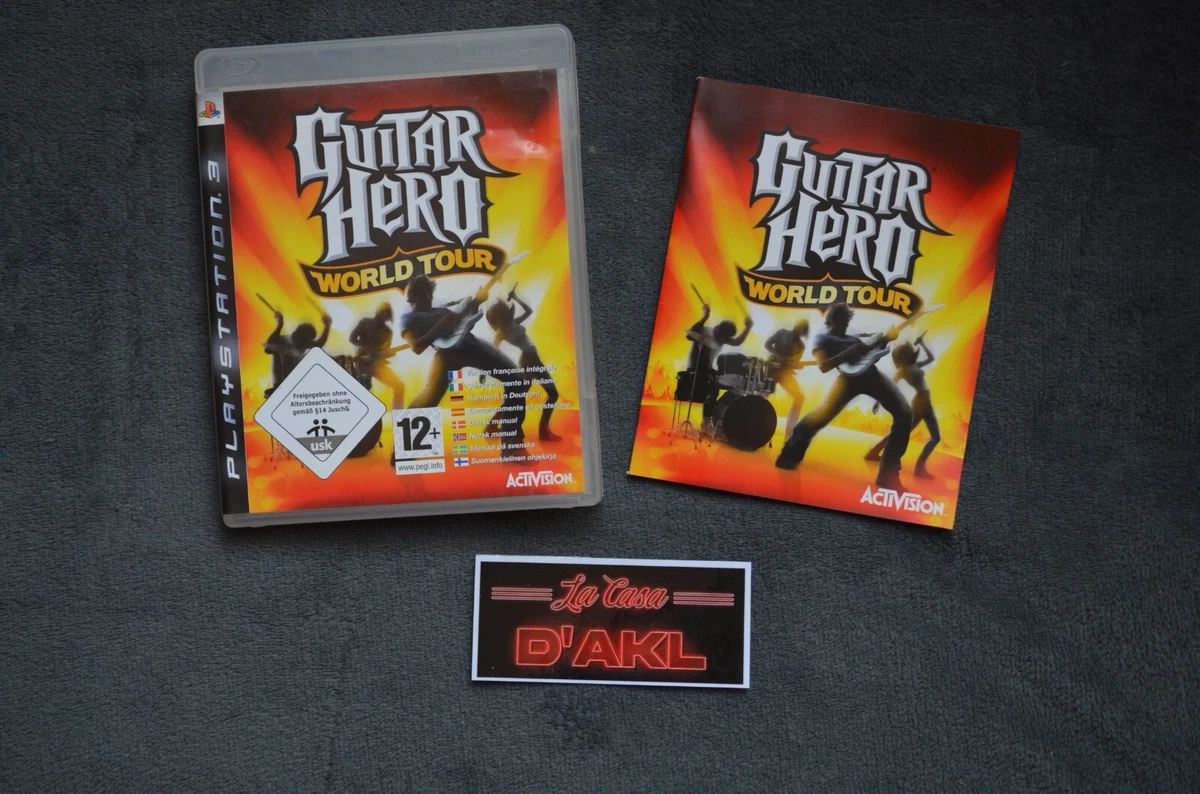 Guitar Hero World Tour PS3 - Sony PlayStation 3 - Complet PAL - Manuel Inclus
