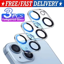 Camera Lens Protector For iPhone 16 15 14 13 12 11Pro Max Min Tempered Glass lot