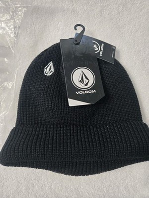 Volcom Full Stone Beanie - Black - One Size New With Tags
