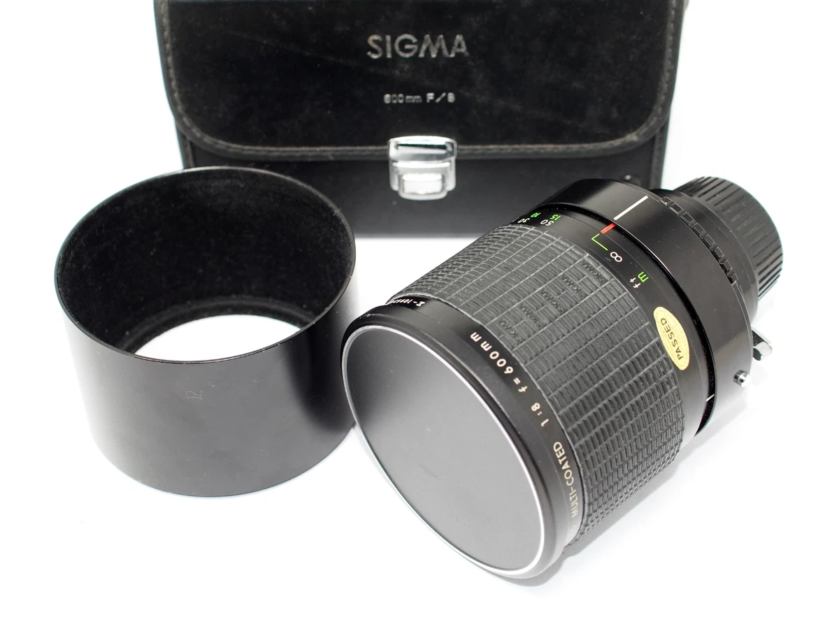 Sigma Manual Focus Camera Lenses 600mm Focal for sale | eBay UK