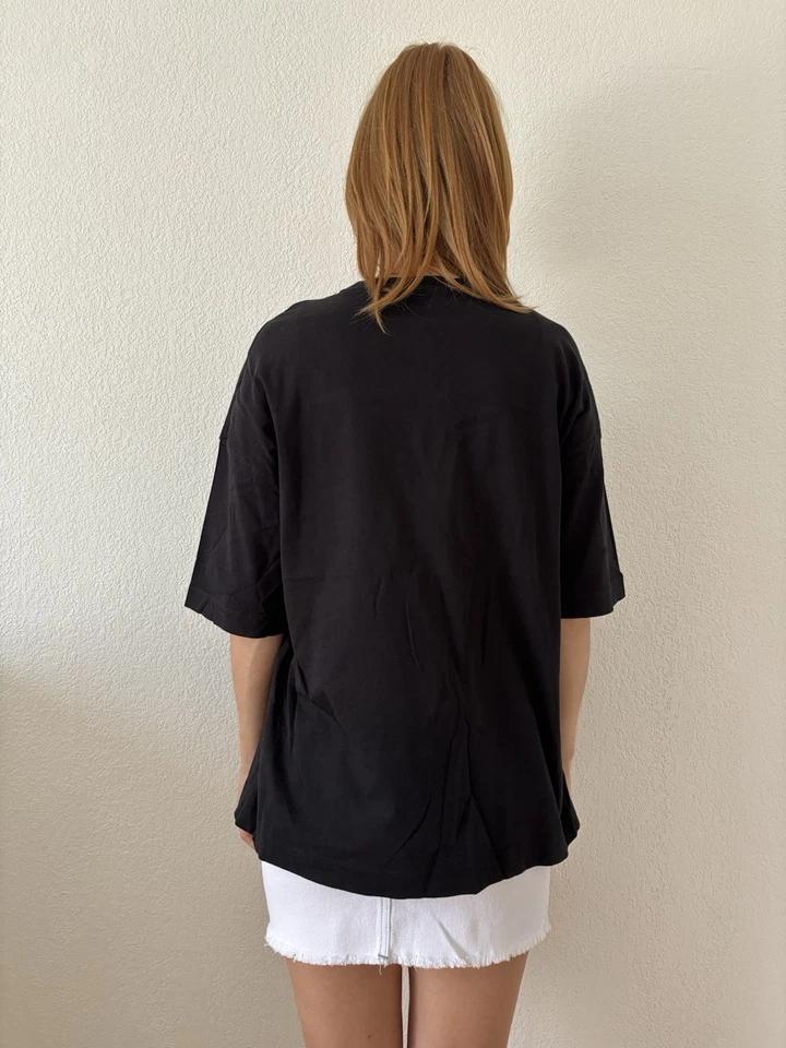 T-shirt en coton noir femme S Disney  - Photo 2/2