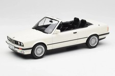 BMW 325i Cabriolet 1991 Alpine white in 1:18 scale by Norev