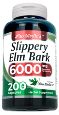 Slippery elm Capsules 200 Caps | 6000 mg