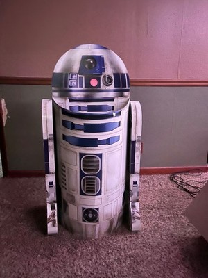 R2D2 Cardboard Display Very Rare Very Limited Full Cardboard Coca