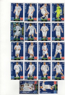 TOPPS MATCH ATTAX CHAMPIONS LEAGUE 2015/16 DYNAMO KYEV CARD FIGURE