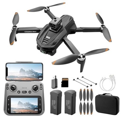 V168 Pro MAX GPS Drone with 4K EIS Camera for Adults, RC Drone with 4.5'' HD S...