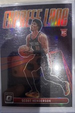 2023-24 Panini Donruss Optic -Express Lane Scoot Henderson #14 Purple Prizm (RC)