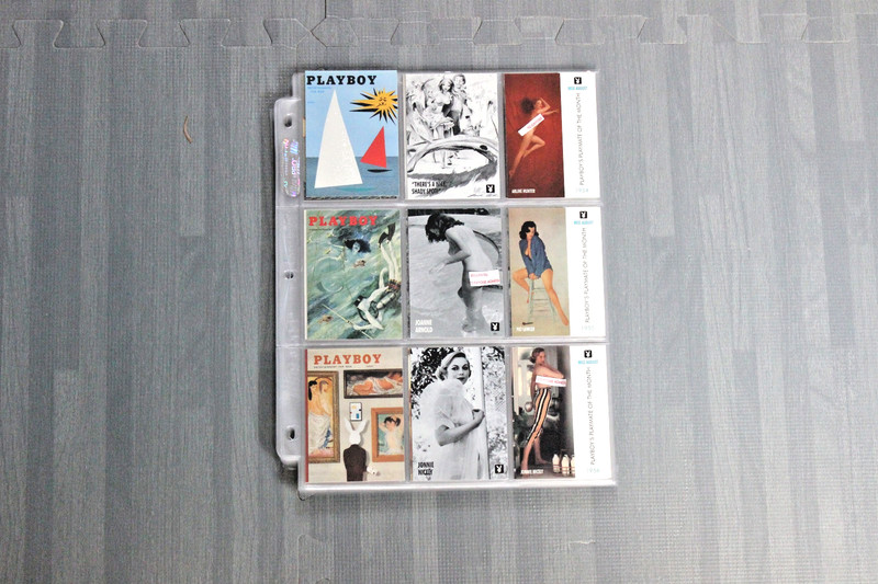 PLAYBOY CENTERFOLD COLLECTOR CARDS - AUGUST EDITION - COMPLETE BASE SET PLUS