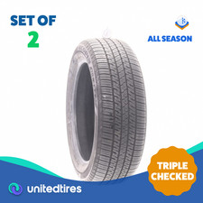 Set Of 2 Used 22555r19 Bridgestone Ecopia Hl 422 Plus 99v - 7.532 Set Of 2 Used 22555r19 Bridgestone Ecopia Hl 422 Plus 99v - 7.532