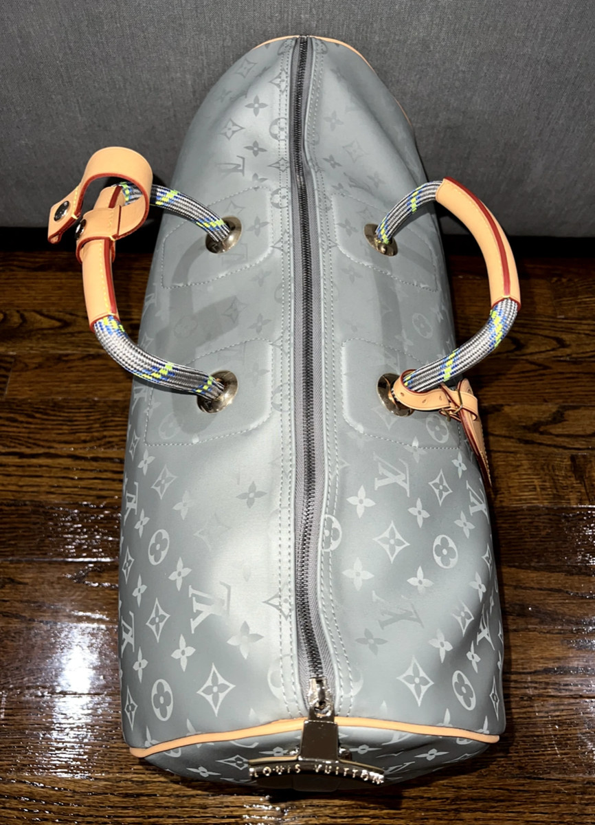 louis vuitton titanium duffle bag