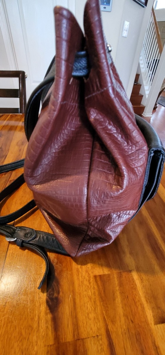 Tom Thomas Brown Cowhide Leather Backpack Tom Thomas Brown Cowhide Leather Backpack main image 3