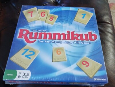 1997 Vintage Rummikub Game by Pressman BOARD GAME,SEALED NEW NIB FAMILY