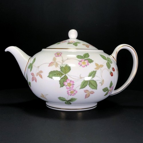 7tlg Wedgwood Wilde Erdbeere Teeservice Pfingstrose aus Japan - Bild 2 von 19
