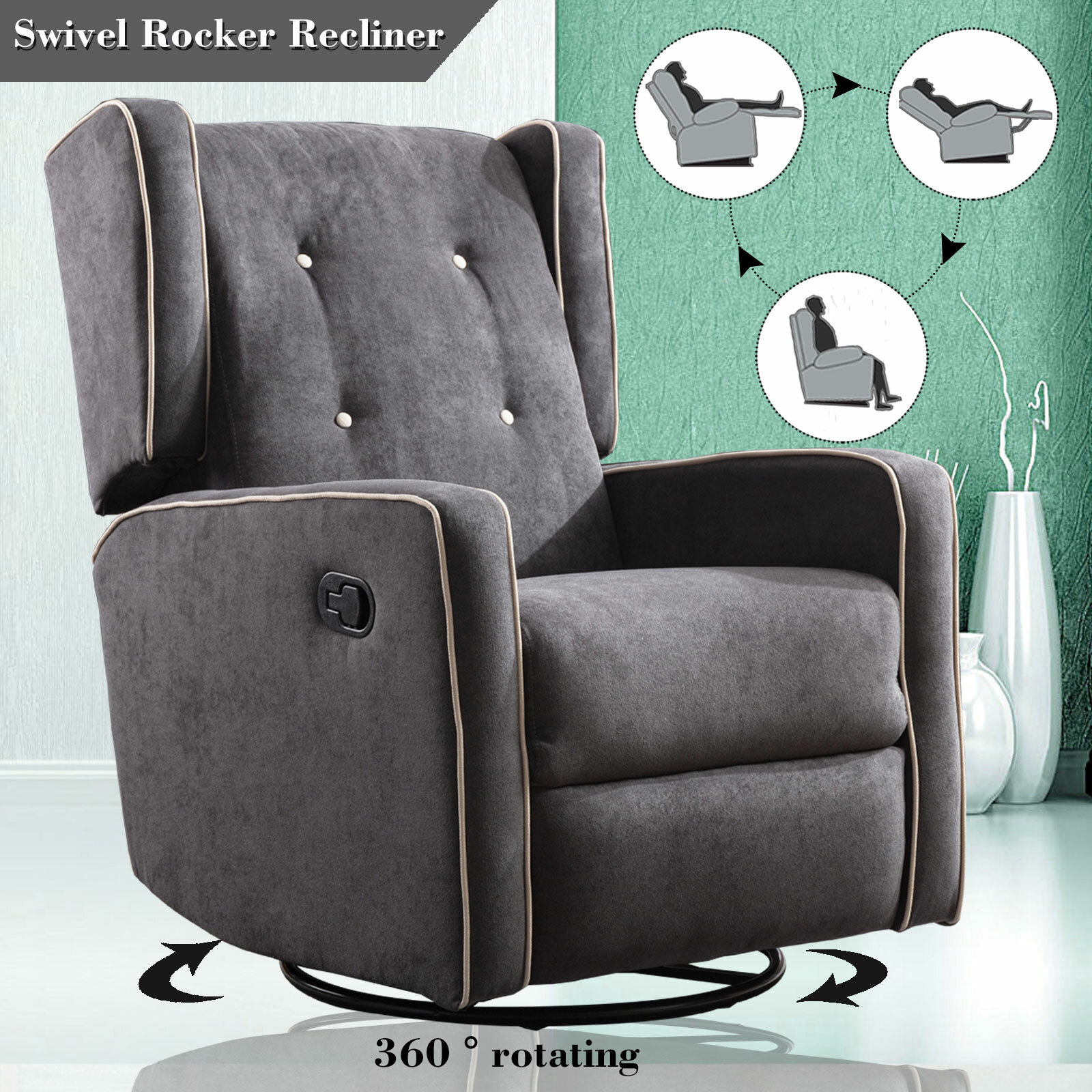 rocking sofa chair nursery