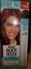 L'Oreal Paris Hair Color Magic Root Rescue Permanent Dark Auburn Red Shades 4R